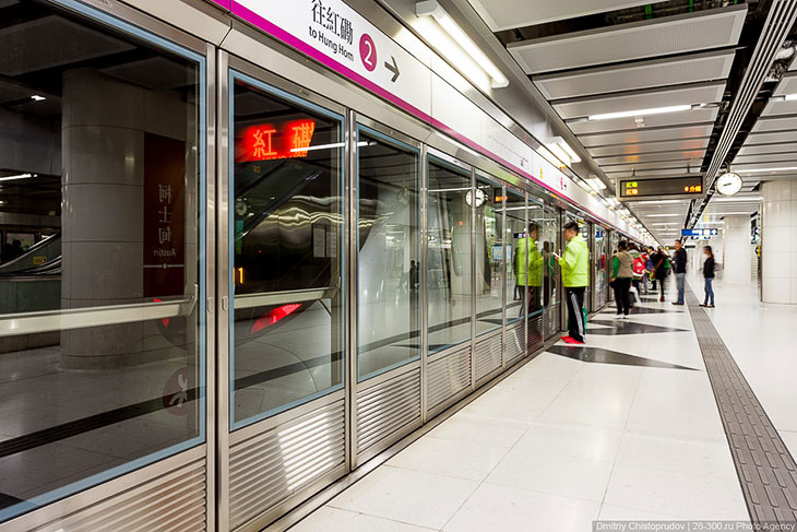 Китайские боевые искусства и метро в Гонконге